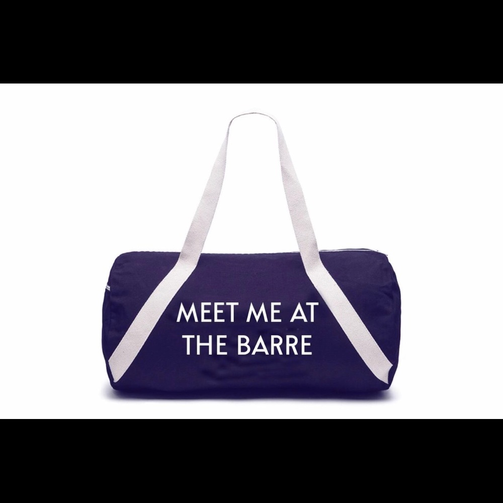 Private Party Meet me at the barre denim bag